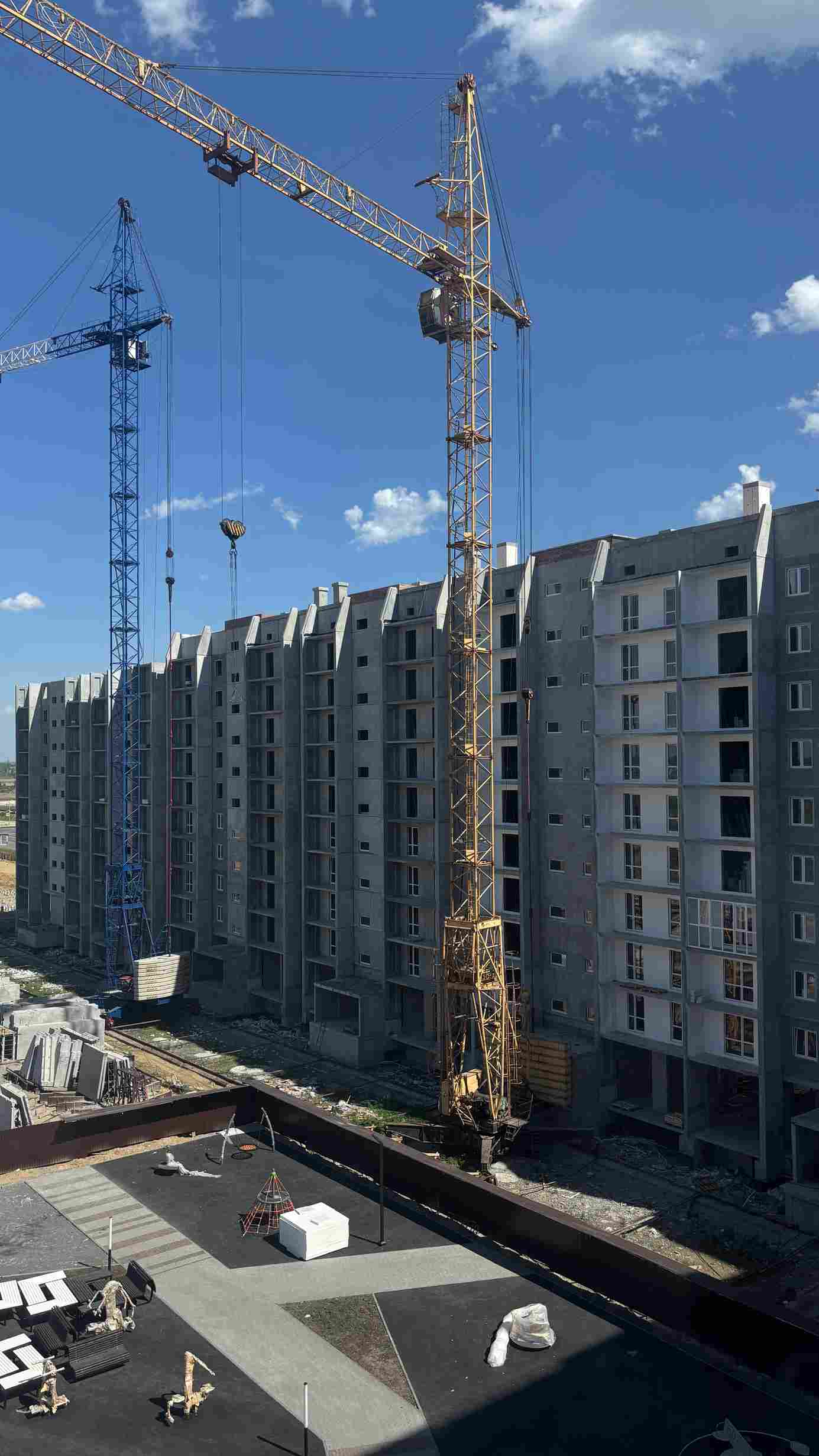 Ход строительства